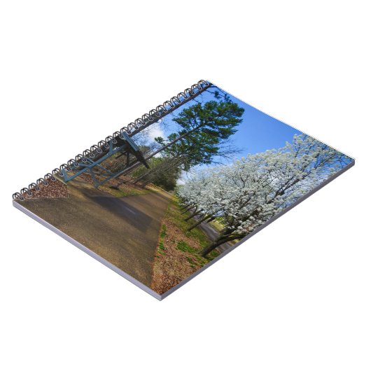 Frühjahrsspaziergang Notizblock (Linke Seite)