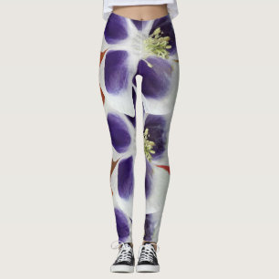 Frühjahrsstimmung Abstrakte Kunst & Blume Leggings