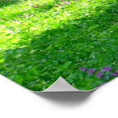 Frühjahrsstraße Poster (Ecke)