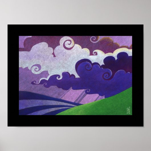 Frühjahrssturm Poster (Vorne)