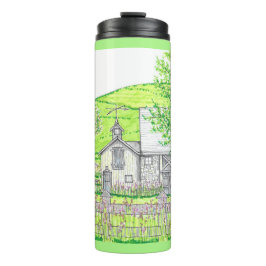 Frühjahrsteinhaltsstall Thermal Tumbler Thermosbecher