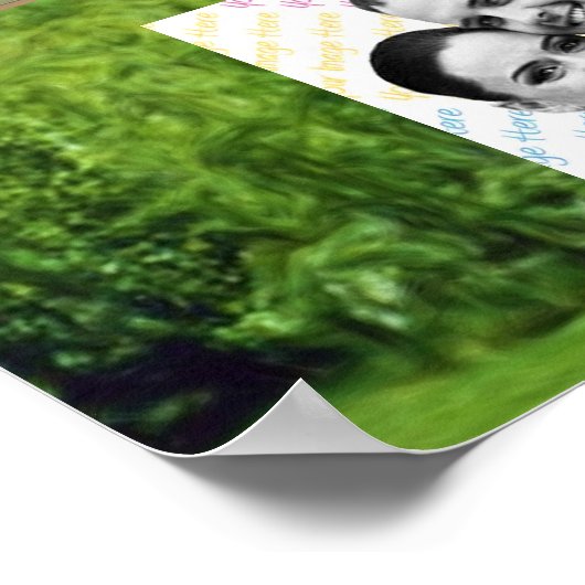 Frühjahrstetons zeigen Vows an Poster (Ecke)