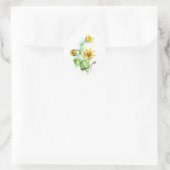 Frühjahrstitel Runder Aufkleber (Tasche)