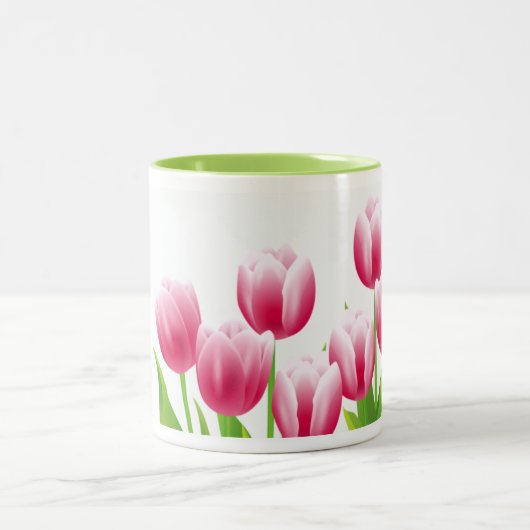 Frühjahrstücher Persische Neujahrsgeschenke Tasse (Mittel)