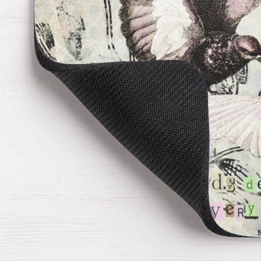 Frühjahrsvögel Mousepad (Ecke)