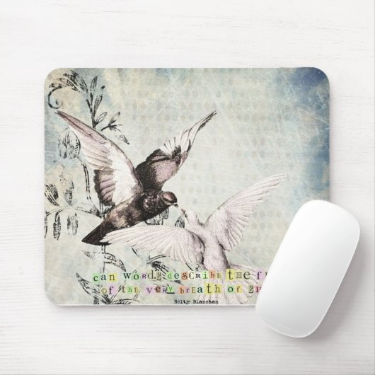 Frühjahrsvögel Mousepad (Mit Mouse)