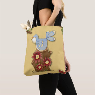 Frühjahrsvögel Tasche