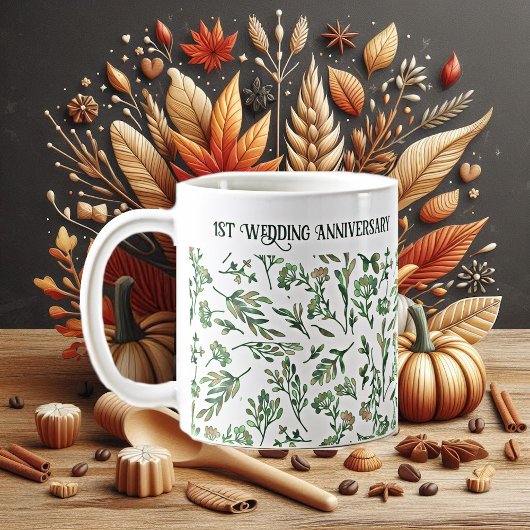 Frühjahrswald Verlasse Wilde Blume Niedliches Jubi Kaffeetasse