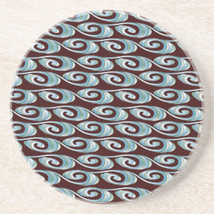 Frühjahrswelle Getränkeuntersetzer