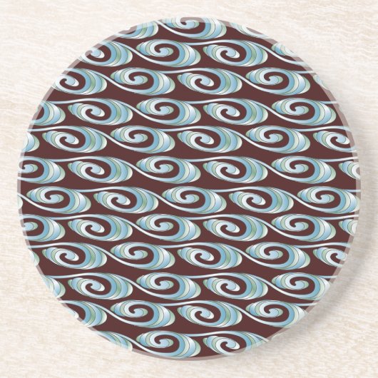 Frühjahrswelle Getränkeuntersetzer (Vorne)