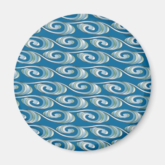 Frühjahrswelle Magnet (Vorne)