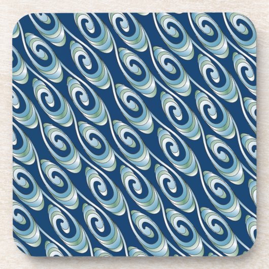 Frühjahrswelle Untersetzer (Vorderseite)