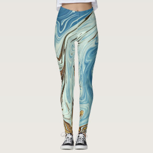 Frühjahrswellen Bestes farbiges Bild Leggings