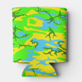 Frühjahrswiese-Camouflage Dosenkühler (Rückseite)