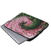 Frühjahrswirbel... Laptopschutzhülle (Vorne Knopf)