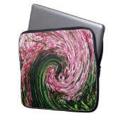 Frühjahrswirbel... Laptopschutzhülle (Vorderseite Links)
