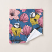 Frühjahrszeit Badhandtuch Set (Waschlappen)