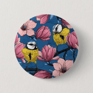 Frühjahrszeit Button