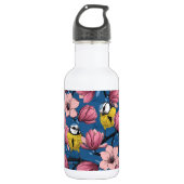 Frühjahrszeit Edelstahlflasche (Vorderseite)