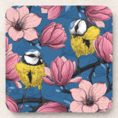 Frühjahrszeit Getränkeuntersetzer (Vorderseite)