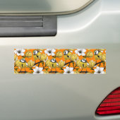Frühjahrszeit in Gelb Autoaufkleber (Auf Auto)