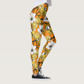 Frühjahrszeit in Gelb Leggings (Rechts)