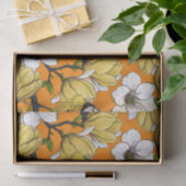 Frühjahrszeit in Gelb Seidenpapier (Geschenk)