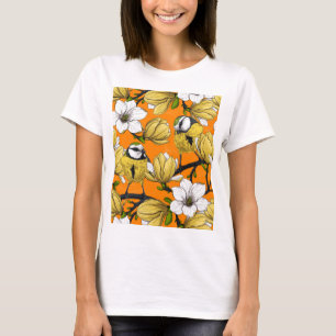 Frühjahrszeit in Gelb T-Shirt