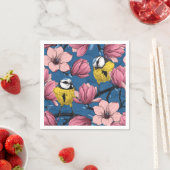 Frühjahrszeit Serviette (Beispiel)