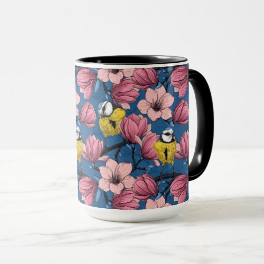 Frühjahrszeit Tasse (VorderseiteRechts)