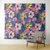 Frühjahrszeit Wandteppich (Beispiel (Horizontal))