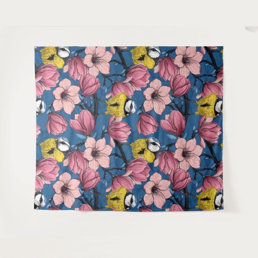 Frühjahrszeit Wandteppich (Vorderseite (Horizontal))