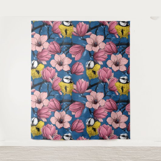 Frühjahrszeit Wandteppich (Vorderseite)