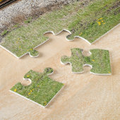 Frühjahrszug in Farbe Landschaftliche Familienspas Puzzle (Seite)