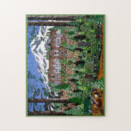Frühjahrtimberline-Puzzlespiel Puzzle