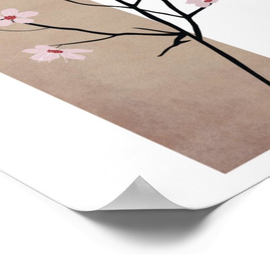 FrühjahrTime-Poster Poster (Ecke)