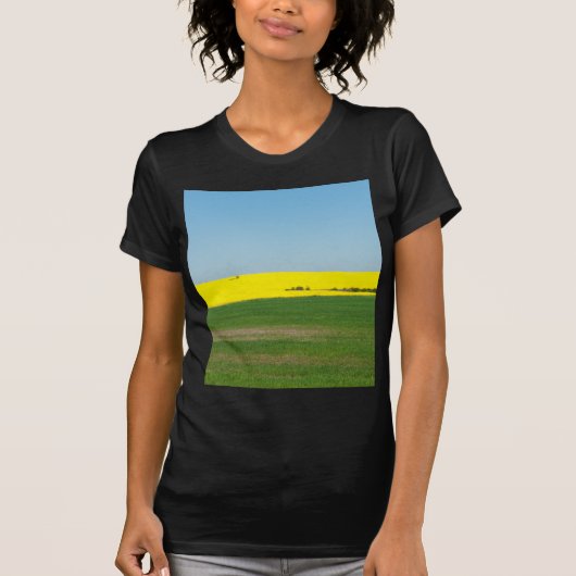 Frühlandschaft Wiese T-Shirt (Vorderseite)