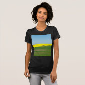 Frühlandschaft Wiese T-Shirt (Vorne ganz)