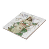 Frühling 1 - Garten-Engel Fliese (Seite)