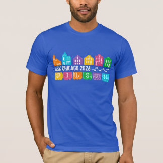 Frühling 2026 Usk Chicago SketchWalk T-Shirt