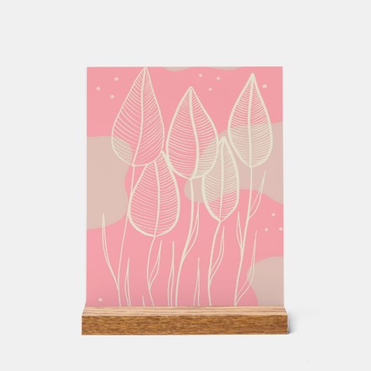 Frühling Acrylschild (Vorderseite)