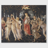 Frühling, Allegorie des Frühlings von Sandro Botti Geschenkpapier (Flach)