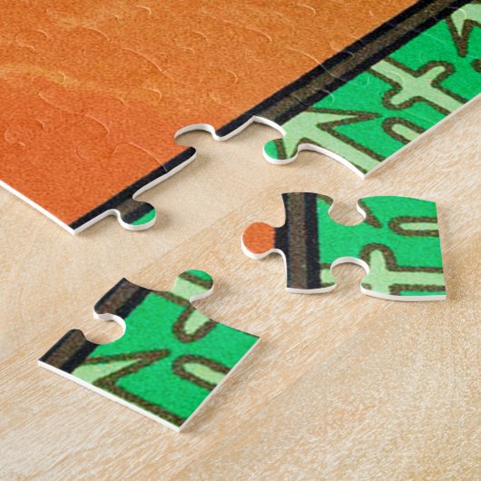 Frühling, Alphonse Mucha Puzzle (Seite)