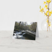 Frühling am Little Pigeon Karte (Gelbe Blume)