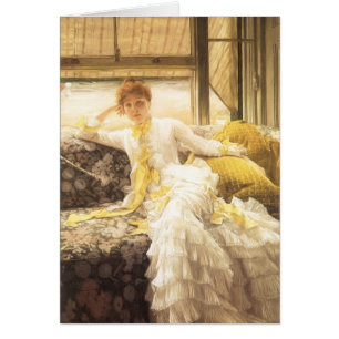 Frühling (am Meer) von James Tissot, Vintage-Portr