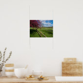 Frühling am Rivercut Poster (Küche)
