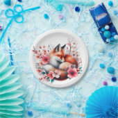 Frühling Aquarell Fuchs Party Teller (Party)