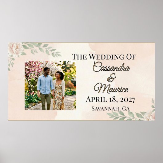 🌸 FRÜHLING — “Ätherischer Garten” Poster (Vorne)