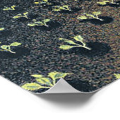 Frühling auf dem Lande Poster (Ecke)