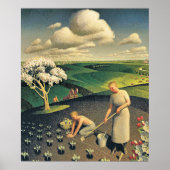 Frühling auf dem Lande Poster (Vorne)